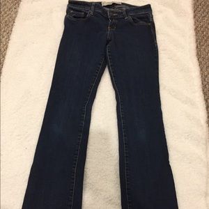 Dark Wash Boot Leg Abercrombie & Fitch Jeans